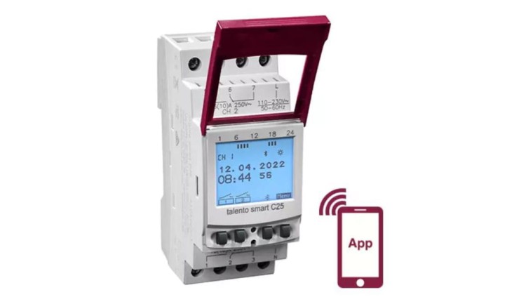 ZEGAR ASTRONOMICZNY TALENTO SMART C25 12/24V GR-43.03.0003.1