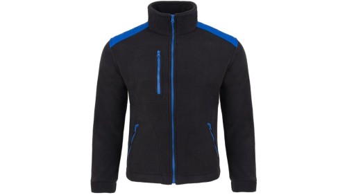 POLAR BHP bluza polarowa CIEPŁA CZARNO-NIEBIESKA Rozmiar XS