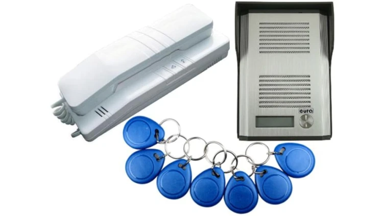 Domofon EURA ADP-41A3 1-rodzinny z czytnikiem RFID (RL-3203ID)