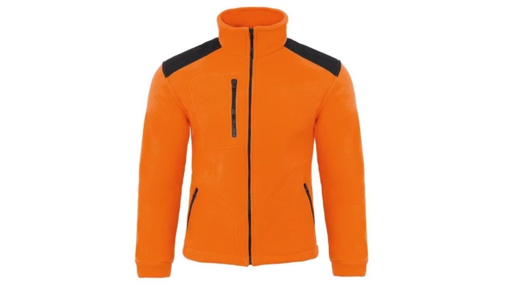 POLAR BHP bluza polarowa CIEPŁA POMARAŃCZOWA Rozmiar M