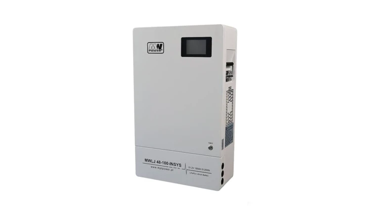 MWLJ 48-100-INSYS: akumulator LiFePO4 51.2V/100Ah INSYS / LiFePO4 battery 51.2V/100Ah INSYS - (44...