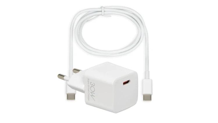 ŁADOWARKA SIECIOWA I-BOX C-38 PD30W USB-C, KABEL