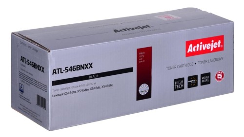 Toner Activejet ATL-546BNXX (zamiennik LEXMARK C546U1KG Supreme 8000 stron czarny)