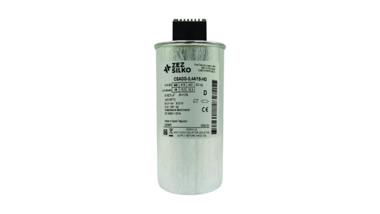 Kondensator 15kvar 440V Cn=3x82,21µF In=3x19,71A