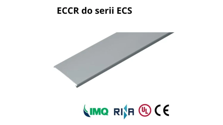 Pokrywa do koryta grzebieniowego serii ECS szer.40mm /2m/ ECCR40G
