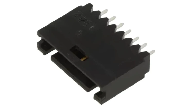 5-102202-4 Gniazdo przewód-płytka męskie AMPMODU MOD II, 2,54mm, PIN: 7
