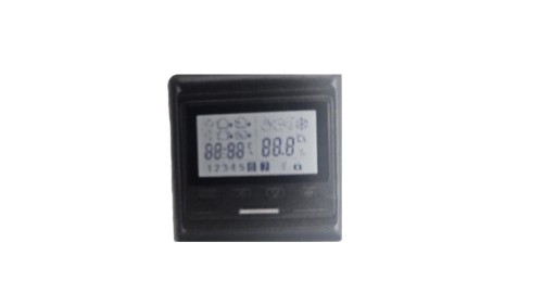 Elektroniczny programowalny termostat HW800, czarny