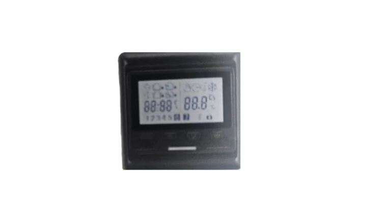 Elektroniczny programowalny termostat HW800, czarny