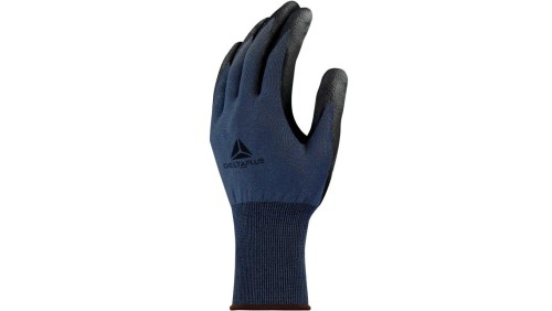 Rękawice dziane powlekane - nylon, HDPE, spandex - powłoka: PU - ścieg: 21, kolor Szary, rozmiar: 10, VECUTD10GR10