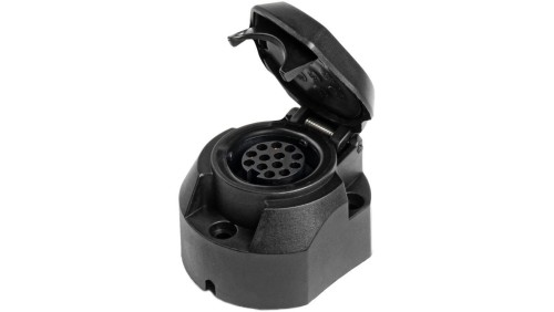Gniazdo przyczepowe 13-pin 12V plastikowe na kabel