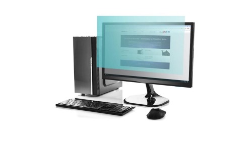 Qoltec Filtr światła niebieskiego 23 16:9 Ochrona wzroku Anti Glare Matowy na monitor
