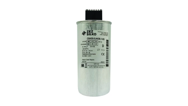 Kondensator 28,1kvar 440V Cn=3x154µF In=3x36,9A