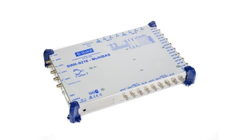 Wzmacniacz wielozakresowy z multiswitchem 9/16 Telkom-Telmor SWK-9216 MULTIBAS VER.2 NGV