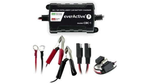 Ładowarka prostownik do akumulatorów 6V/12V everActive 14V/1A CBC-1