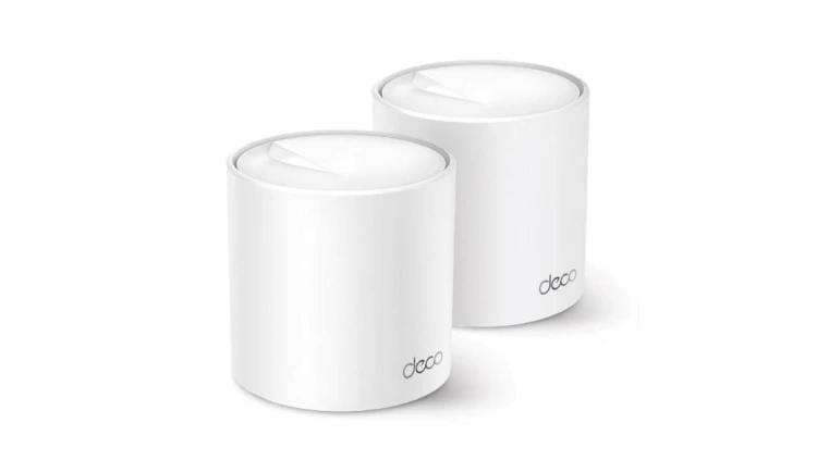 Router WiFi Mesh, AX3000, Dual Band, OFDMA, MU-MIMO, 3x RJ45 1000Mb/s TP-Link Deco X50 2-Pack