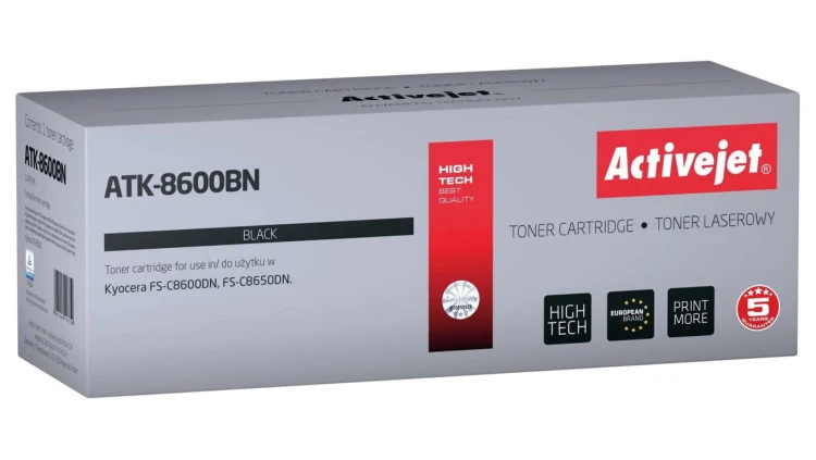 Toner Activejet ATK-8600BN (zamiennik Kyocera TK-8600K Supreme 30000 stron czarny)