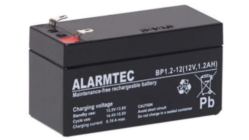 Akumulator AGM ALARMTEC serii BP 12V 1,2Ah