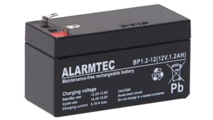 Akumulator AGM ALARMTEC serii BP 12V 1,2Ah