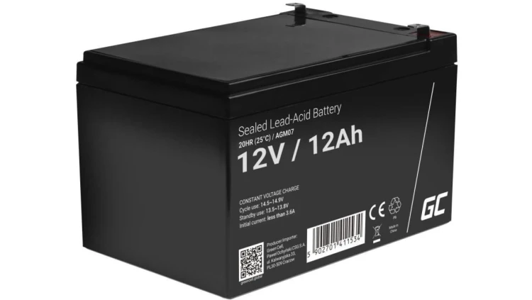 AKUMULATOR AGM Green Cell VRLA 12V 12Ah