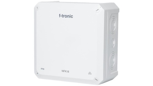 Puszka instalacyjna natynkowa NFK18 180x180x93mm bezhalogenowa hermetyczna IP66 biała NEPTUN Compact F-TRONIC