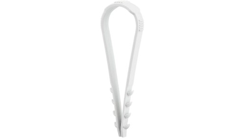 Obejma zaciskowa CMS 20-40mm 100 sztuk fi:6mm bezhalogenowy szary F-TRONIC