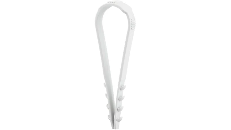 Obejma zaciskowa CMS 20-40mm 100 sztuk fi:6mm bezhalogenowy szary F-TRONIC