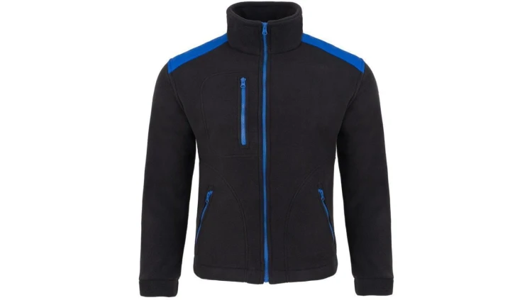 POLAR BHP bluza polarowa CIEPŁA CZARNO-NIEBIESKA Rozmiar 5XL