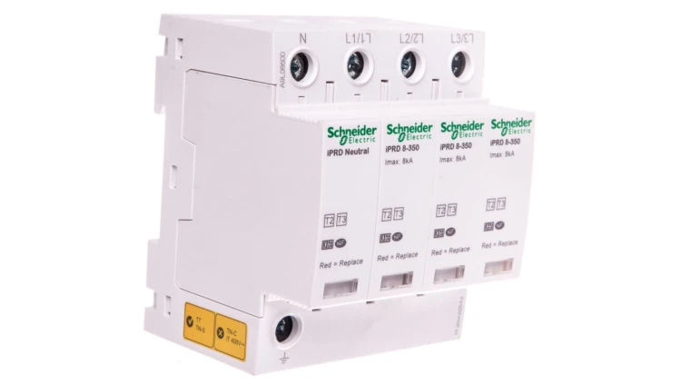 Ogranicznik przepięć Typ T3 4P 8kA 1,1kV 350V iPRD A9L08600
