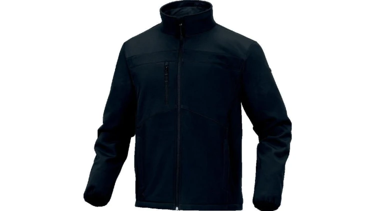 Bluza z tkaniny Softshell z poliestru, kolor Czarny, rozmiar: XXL, LULE2NOXX