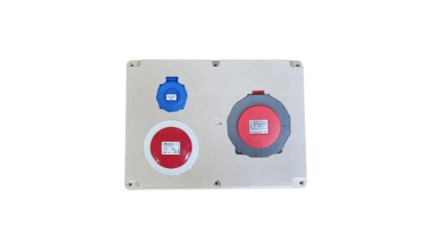 Rozdzielnica ścienna 1x230A 1x16A 1x32A IP67 40203005 29685 X-51479-0067