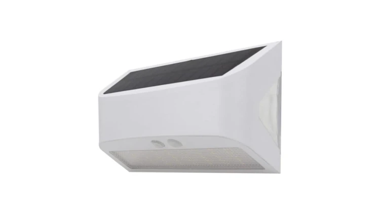 Biała Lampa Solarna Elewacyjna 6W 4000K SOE-10