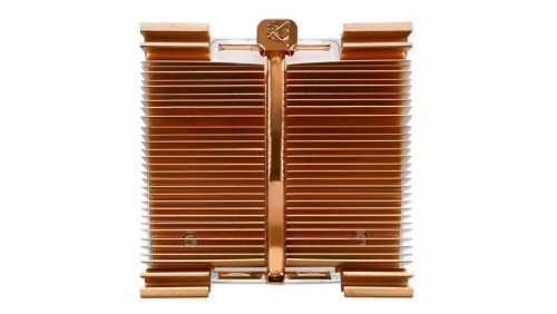 Radiator uniwersalny wytłaczany żeberkowy aluminium miedziane + płytka miedziana