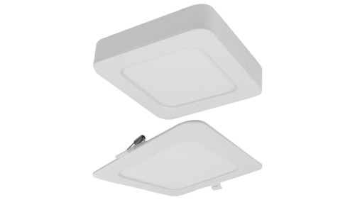 Oprawa downlight CCT 2w1 z ramka 24W 2200lm IP20 kwadrat biały EC61086