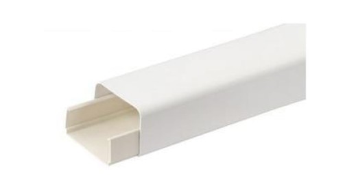 Koryto instalacyjne IPDT80 białe 2 m Ivensis IPDT80 (2M)
