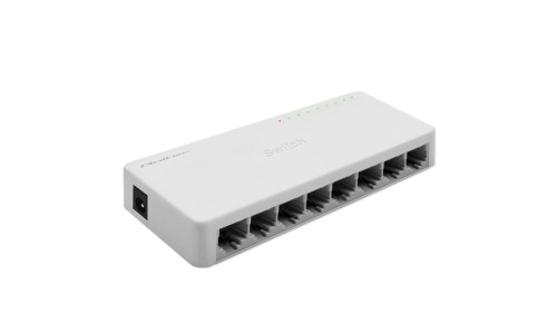 Qoltec SWITCH Przełącznik sieciowy 8 x port RJ45 1000Mbps Fast Ethernet LAN
