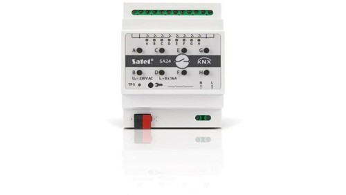 SATEL KNX 8-kanałowy aktor przełączający KNX-SA24