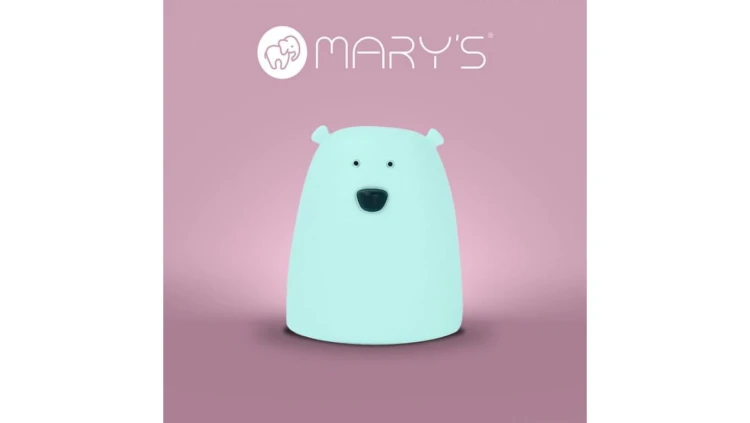 MARYS LAMPKA LED MIŚ MAŁY NIEBIESKI RGB+WW /NB