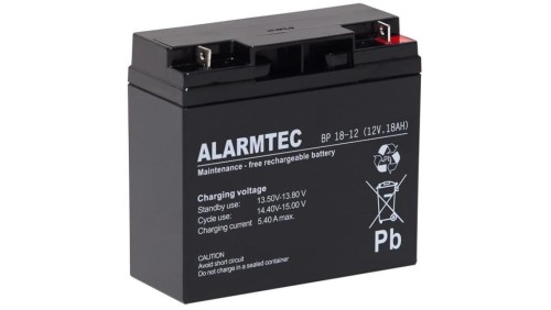 Akumulator AGM ALARMTEC serii BP 12V 18Ah