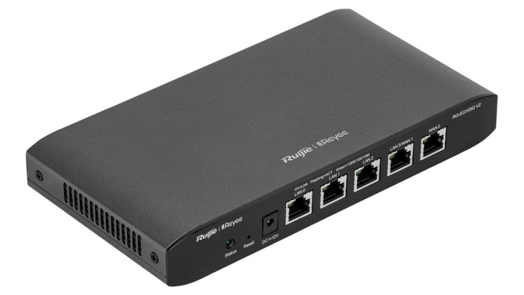 5-portowy Router VPN RG-EG105G-V2 5-portowy 3x Gigabit LAN 1x Gigabit LAN/WAN 1x Gigabit WAN