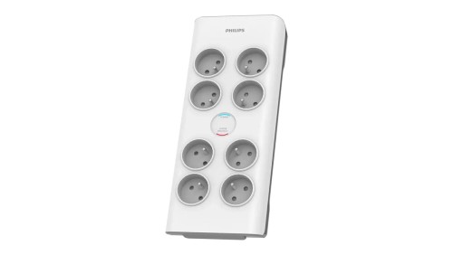 Listwa przepięciowa 8 gniazd biała Philips SPN7080WA/60