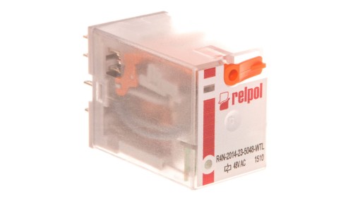 Przekaźnik przemysłowy 4P 48V AC AgNi R4N-2014-23-5048-WTL 860836