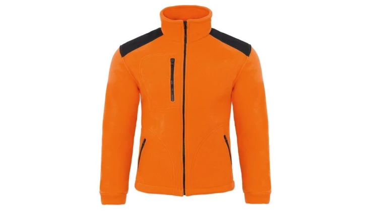 POLAR BHP bluza polarowa CIEPŁA POMARAŃCZOWA Rozmiar XXL