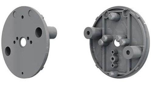SATEL BE WAVE Wkładka do mocowania czujek Outdoor Curtain Detector - szary BRACKET E A GY ABAX2