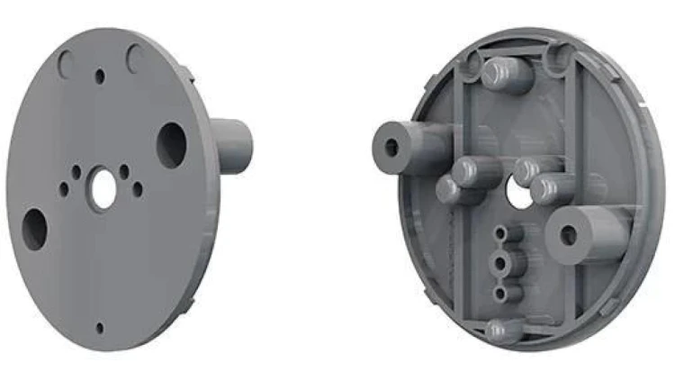 SATEL BE WAVE Wkładka do mocowania czujek Outdoor Curtain Detector - szary BRACKET E A GY ABAX2