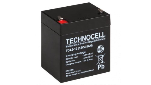 Akumulator AGM TECHNOCELL serii TC 12V 4,5Ah