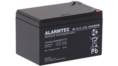 Akumulator AGM ALARMTEC serii BP 12V 12Ah