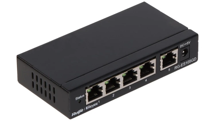 Switch Ruijie/Reyee RG-ES205GC 5xGE Gigabit Ethernet