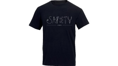 T-shirt z bawełny, kolor Czarny, rozmiar: XXL, SINGANOXX