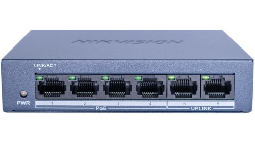 SWITCH HIKVISION DS-XS0106-P/Polish