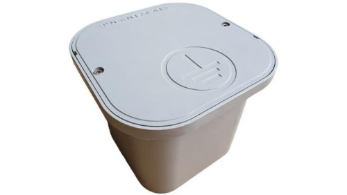 Skrzynka na złącze odgromowe, gruntowa IK10, EN124, 200x200x165mm